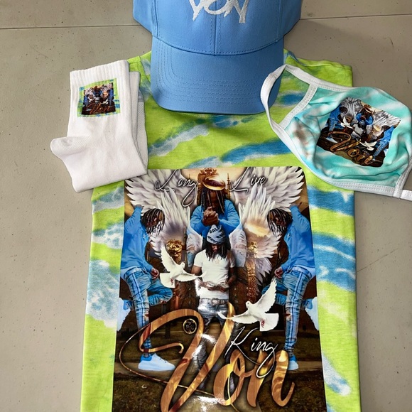 King Von shirt cap and socks - Picture 6 of 8